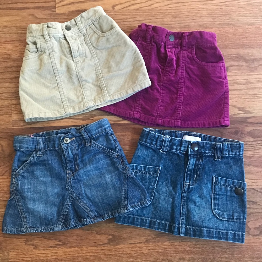 Set of Skirts 2T Old Navy and Baby Gap